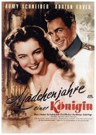M&auml;dchenjahre einer K&ouml;nigin - German Movie Poster (xs thumbnail)