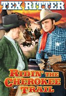 Ridin&#039; the Cherokee Trail - DVD movie cover (xs thumbnail)