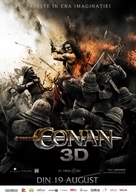 Conan the Barbarian - Romanian Movie Poster (xs thumbnail)