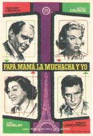 Papa, maman, la bonne et moi... - Spanish Movie Poster (xs thumbnail)
