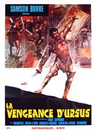 La vendetta di Ursus - French Movie Poster (xs thumbnail)