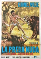 The Naked Prey - Italian Movie Poster (xs thumbnail)