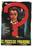 The Paradine Case - Spanish Movie Poster (xs thumbnail)