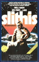 Spawn of the Slithis - Finnish VHS movie cover (xs thumbnail)