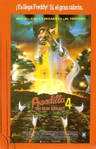 A Nightmare on Elm Street 4: The Dream Master - Spanish VHS movie cover (xs thumbnail)