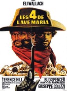 I quattro dell&#039;Ave Maria - French Movie Poster (xs thumbnail)