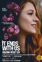 It Ends with Us - Hungarian Movie Poster (xs thumbnail)