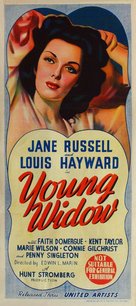 Young Widow - Australian Movie Poster (xs thumbnail)