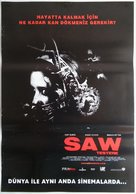 Saw - Turkish Movie Poster (xs thumbnail)