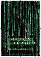 The Matrix Reloaded - German Movie Poster (xs thumbnail)