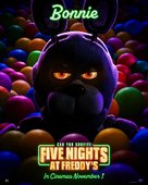 Five Nights at Freddy&#039;s - Malaysian Movie Poster (xs thumbnail)