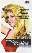 Une parisienne - Spanish Movie Poster (xs thumbnail)