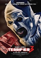 Terrifier 3 - Danish Movie Poster (xs thumbnail)