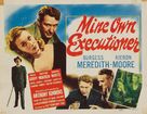 Mine Own Executioner - Movie Poster (xs thumbnail)