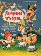 Sommer i Tyrol - Danish Movie Poster (xs thumbnail)