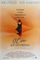The Sheltering Sky - Brazilian Movie Poster (xs thumbnail)