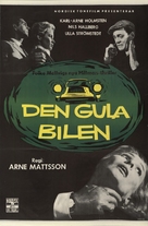 Den gula bilen - Swedish Movie Poster (xs thumbnail)