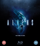 Aliens - British Blu-Ray movie cover (xs thumbnail)