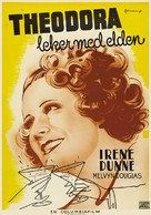 Theodora Goes Wild - Swedish Movie Poster (xs thumbnail)