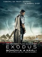 Exodus: Gods and Kings - Slovak Movie Poster (xs thumbnail)