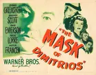 The Mask of Dimitrios Poster