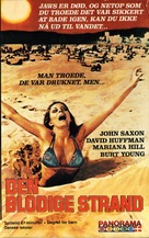 Blood Beach - Danish VHS movie cover (xs thumbnail)