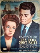 Les jeux sont faits - French Movie Poster (xs thumbnail)