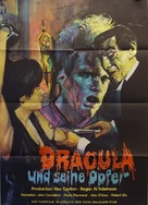 Blood of Dracula&#039;s Castle - German Movie Poster (xs thumbnail)