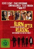 Burn After Reading - German DVD movie cover (xs thumbnail)