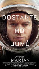 The Martian - Czech Movie Poster (xs thumbnail)