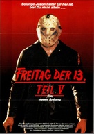 Friday the 13th: A New Beginning - German Movie Poster (xs thumbnail)
