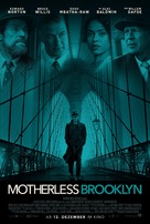 Motherless Brooklyn - German Movie Poster (xs thumbnail)