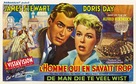The Man Who Knew Too Much - Belgian Movie Poster (xs thumbnail)