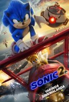 Sonic the Hedgehog 2 - Turkish Movie Poster (xs thumbnail)