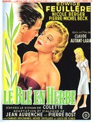 Bl&egrave; en herbe, Le - Belgian Movie Poster (xs thumbnail)