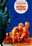 Beneath the Planet of the Apes - German Movie Poster (xs thumbnail)
