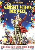 The Greatest Show on Earth - German Movie Poster (xs thumbnail)