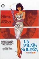 Sex and the Single Girl - Spanish Movie Poster (xs thumbnail)