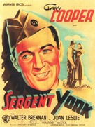 Sergeant York - French Movie Poster (xs thumbnail)