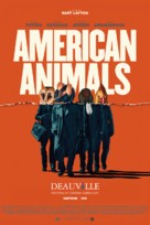 American Animals - French Movie Poster (xs thumbnail)