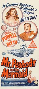 Mr. Peabody and the Mermaid - Australian Movie Poster (xs thumbnail)