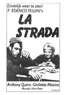 La strada - Dutch Movie Poster (xs thumbnail)