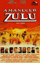 Zulu Dawn - Spanish Movie Cover (xs thumbnail)