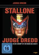 Judge Dredd - German DVD movie cover (xs thumbnail)