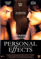 Personal Effects - French DVD movie cover (xs thumbnail)