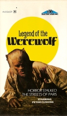 Legend of the Werewolf - VHS movie cover (xs thumbnail)