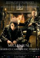 M&auml;n som hatar kvinnor - Romanian Movie Poster (xs thumbnail)