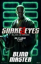 Snake Eyes: G.I. Joe Origins - Italian Movie Poster (xs thumbnail)