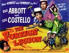 Abbott and Costello in the Foreign Legion - British Movie Poster (xs thumbnail)