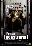 Find Me Guilty - Italian Movie Poster (xs thumbnail)